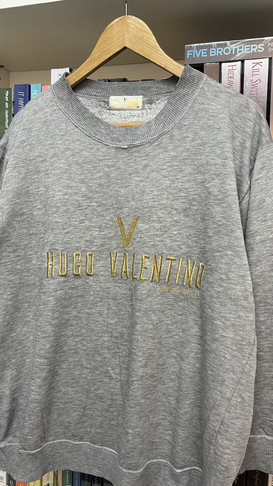 Valentino True Vintage HUGO VALENTINO Sweatshirt Size US M / EU 48-50 / 2 - 2 Thumbnail