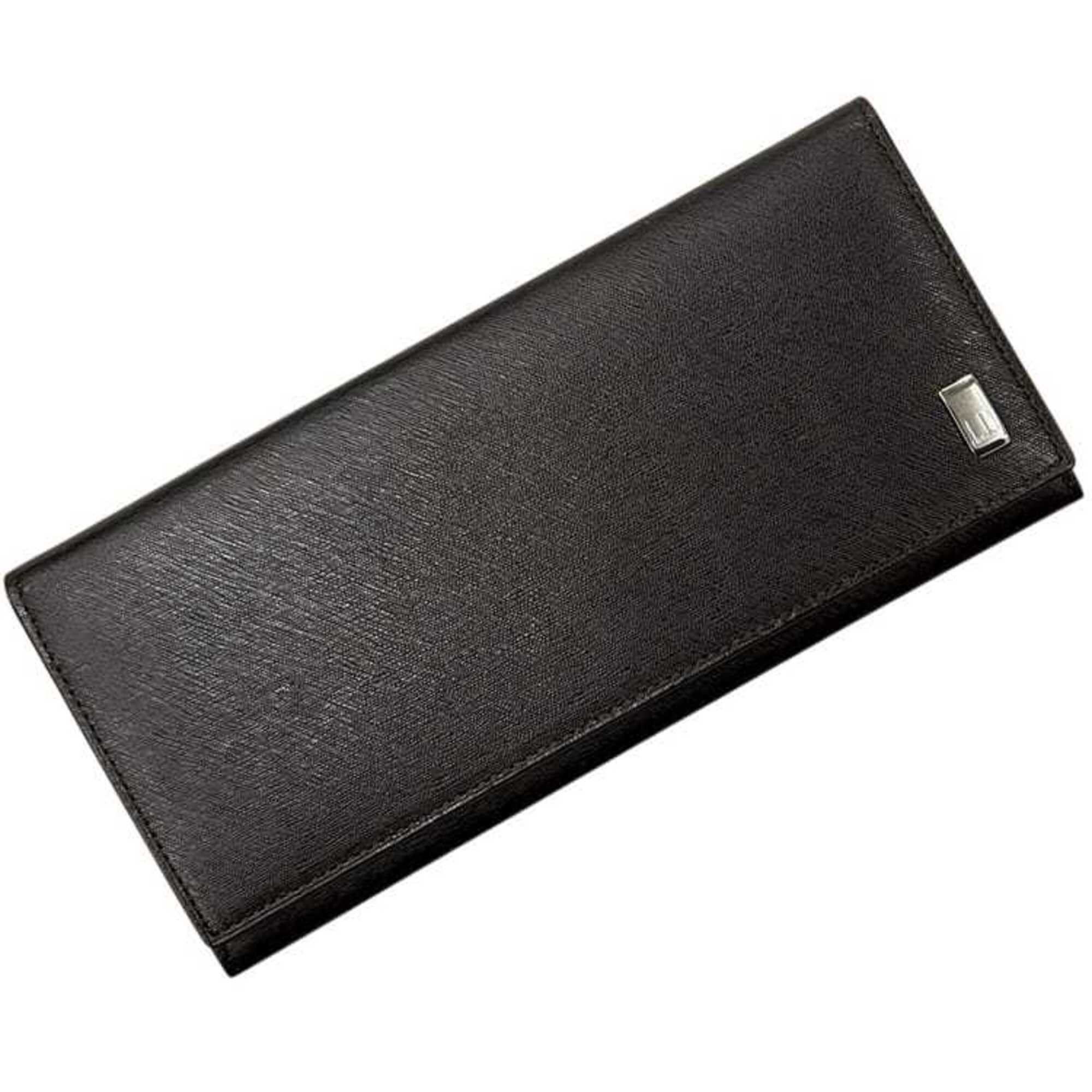 Alfred Dunhill Dunhill bi-fold long wallet, dark brown, Sidecar design, leather. Size ONE SIZE - 1 Thumbnail