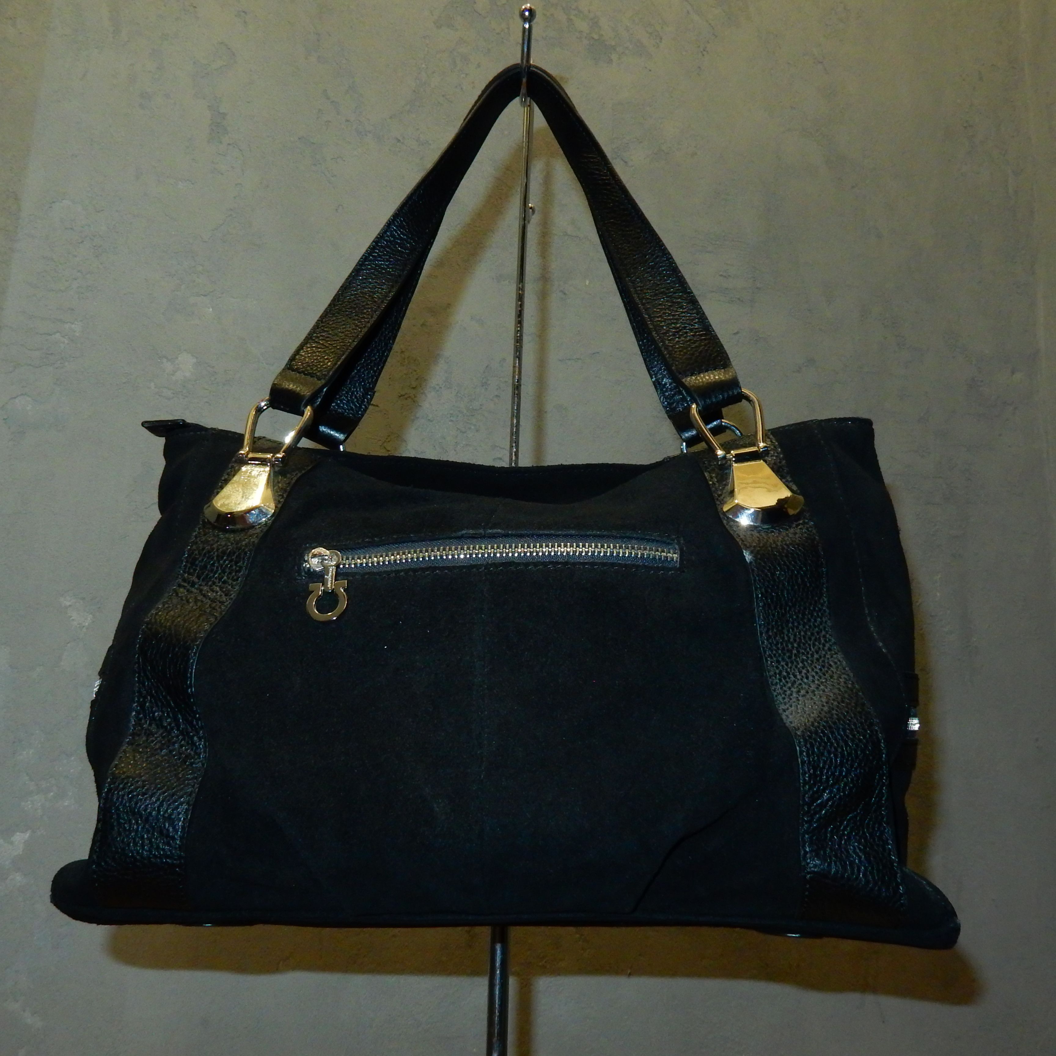 Salvatore Ferragamo Salvatore Ferragamo black leather bag Size ONE SIZE - 6 Thumbnail