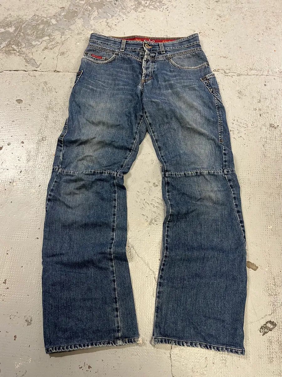 Dolce & Gabbana AW2003 Dolce & Gabbana Blue Cargo Jeans Size US 31 - 1 Thumbnail