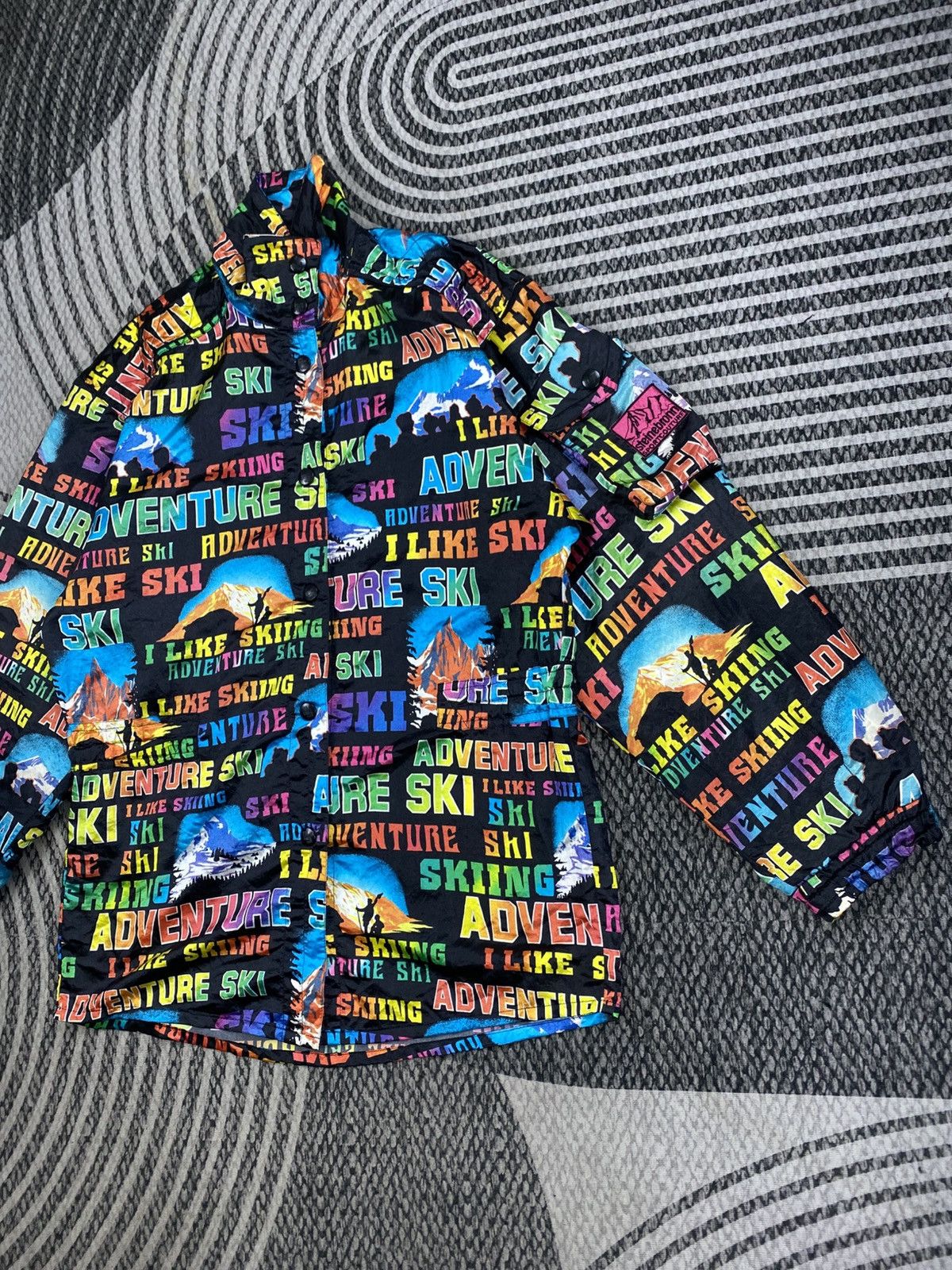 Japanese Brand Vtg Steinebronn Sportcouture X Ski Multicolor Button Jacket Size US L / EU 52-54 / 3 - 4 Thumbnail