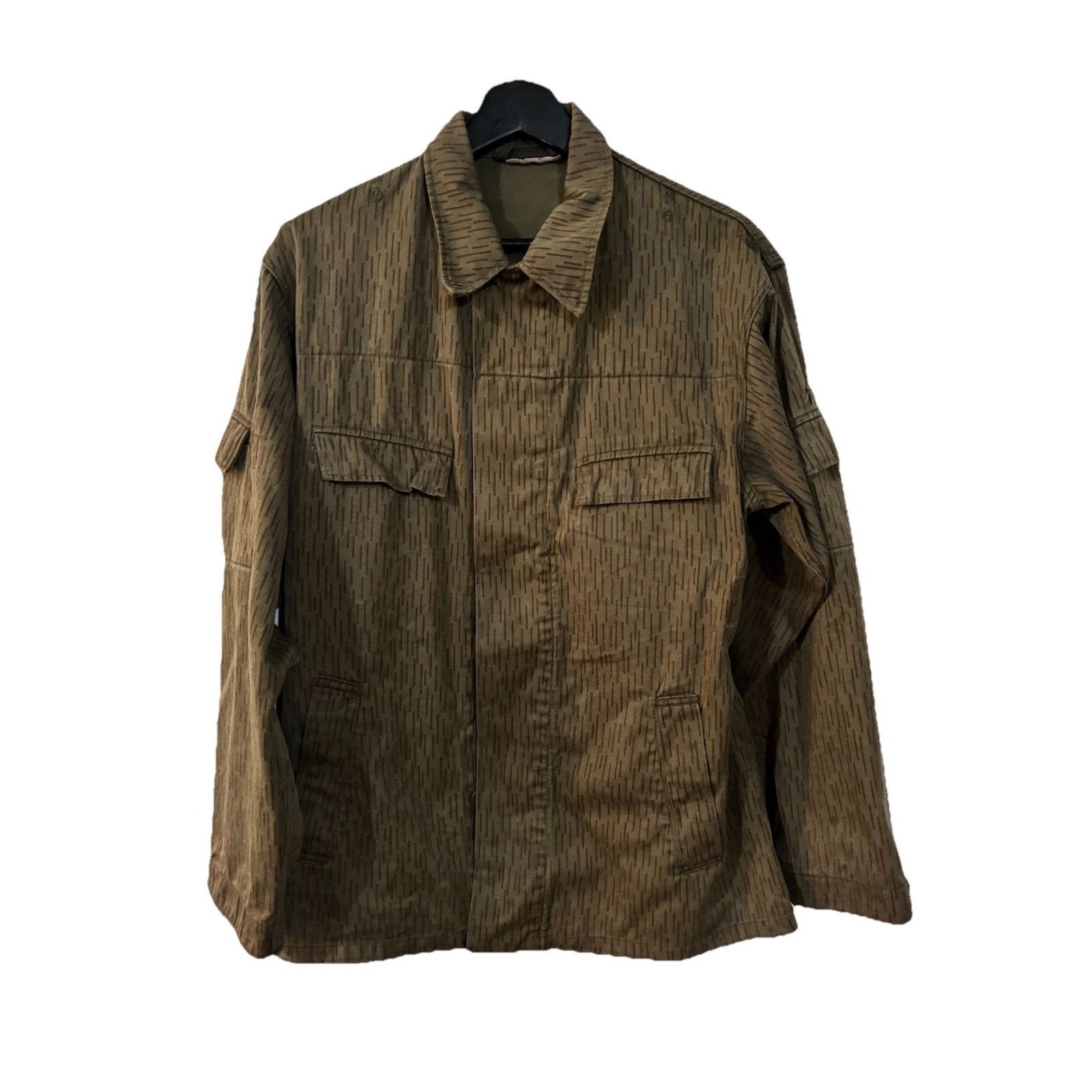 Other East German NVA Rain Camo Jacket Strichtarn SizeG44 Original Size US M / EU 48-50 / 2 - 1 Thumbnail