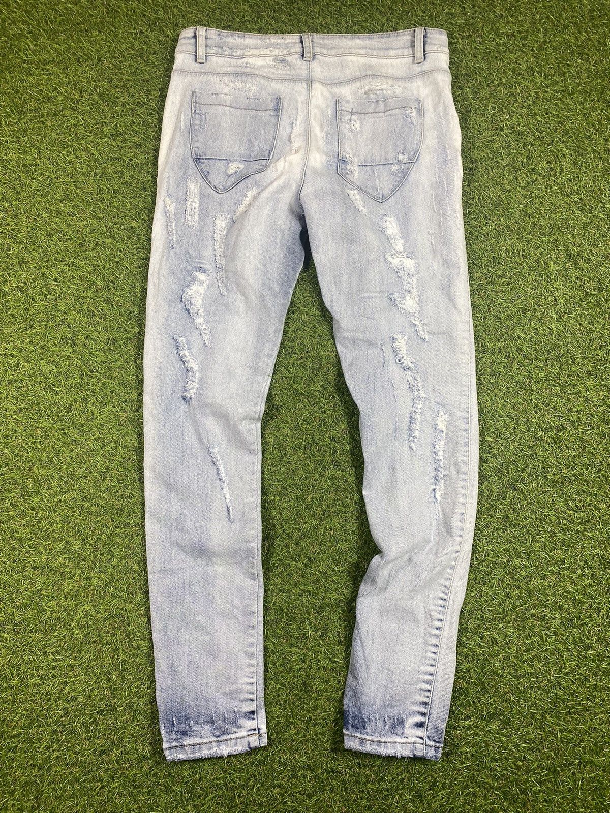 Vintage Vintage Y2K Japanese Distressed jeans streetwear style Size 28" / US 6 / IT 42 - 3 Thumbnail