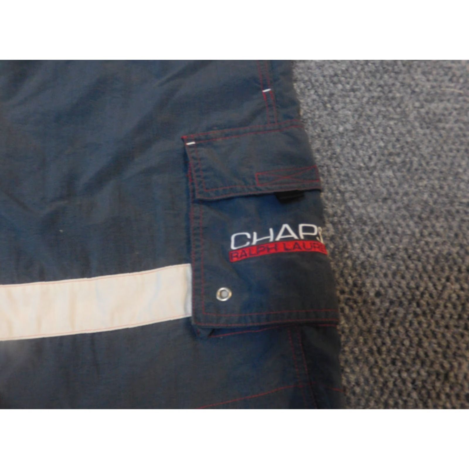 Ralph Lauren VINTAGE Ralph Lauren Swimming Trunks Mens 34 Blue Trunks 90s Lifeguard Surfing Size US 34 / EU 50 - 4 Thumbnail