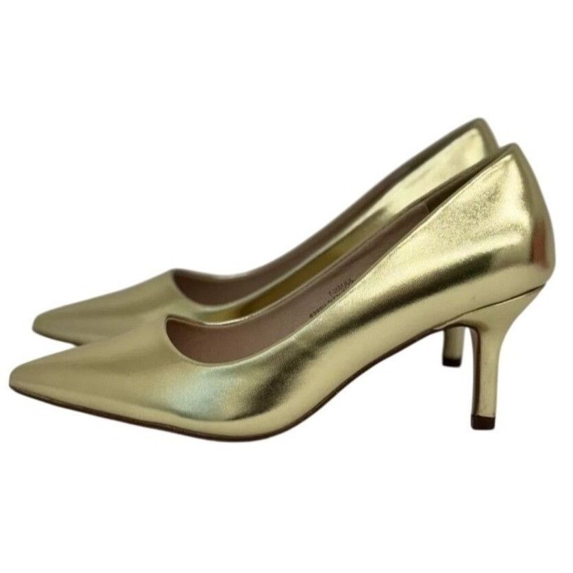 Other CHASE+CHLOE/ Julian-1/ Gold Metallic / Pointed-Toe Heels Wit Size US 5.5 / IT 35.5 - 2 Thumbnail