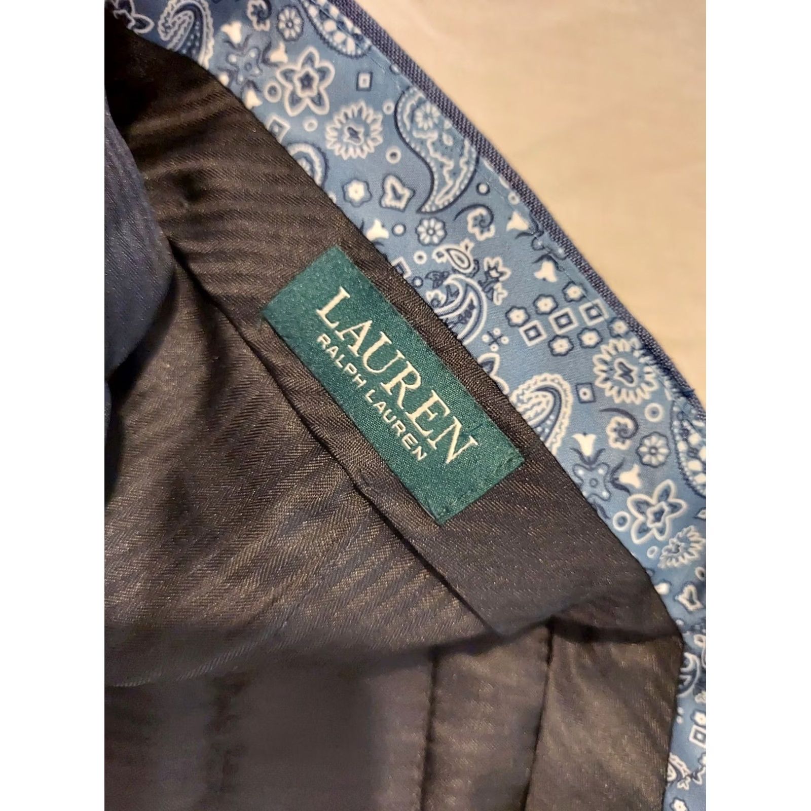 Polo Ralph Lauren Polo Ralph Lauren Dress Pants 40x30 Blue Chino Khaki Trouser Slack Mens Size US L / EU 52-54 / 3 - 4 Thumbnail
