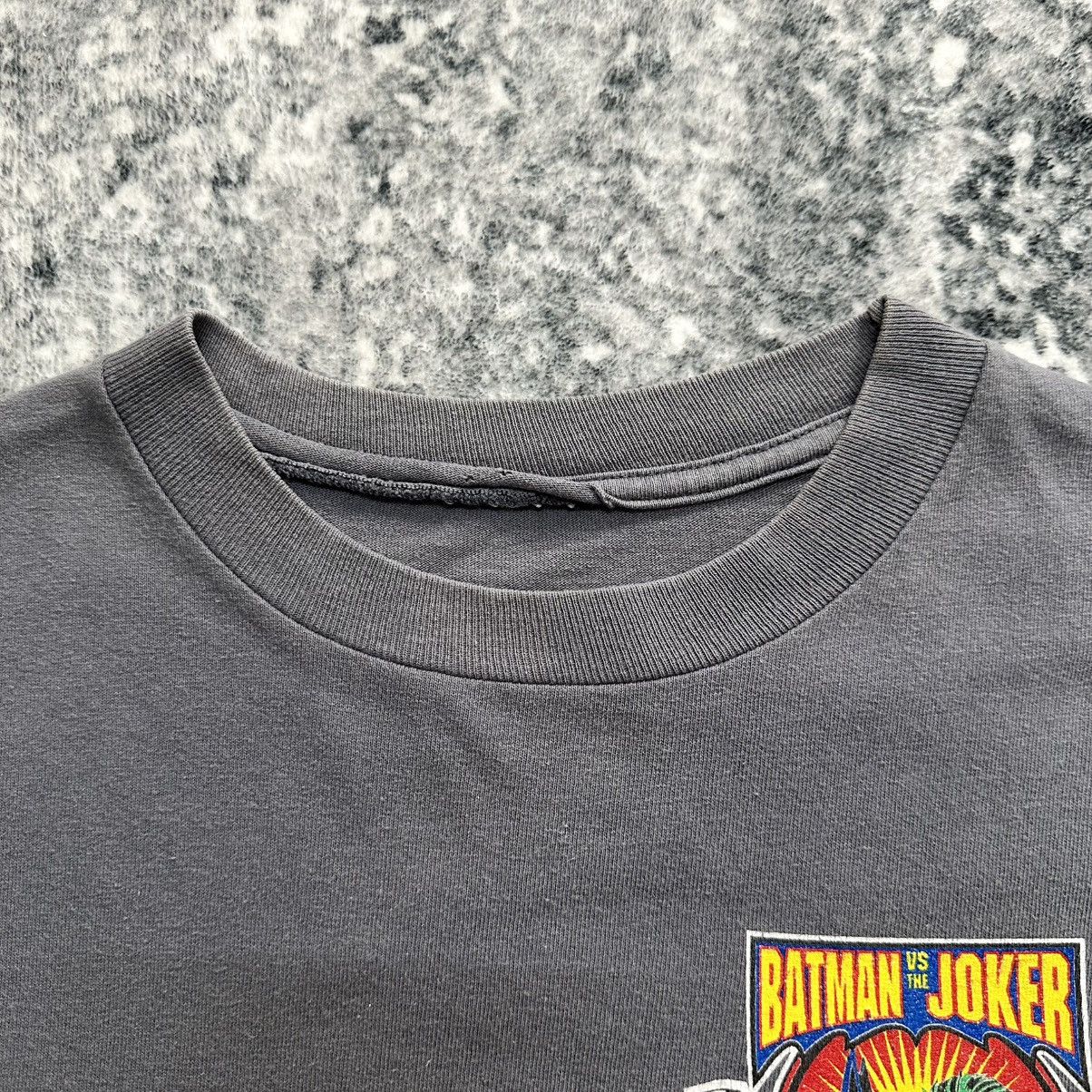 Vintage Vintage 1998 Batman vs The Joker Nascar T-shirt Size US M / EU 48-50 / 2 - 3 Thumbnail