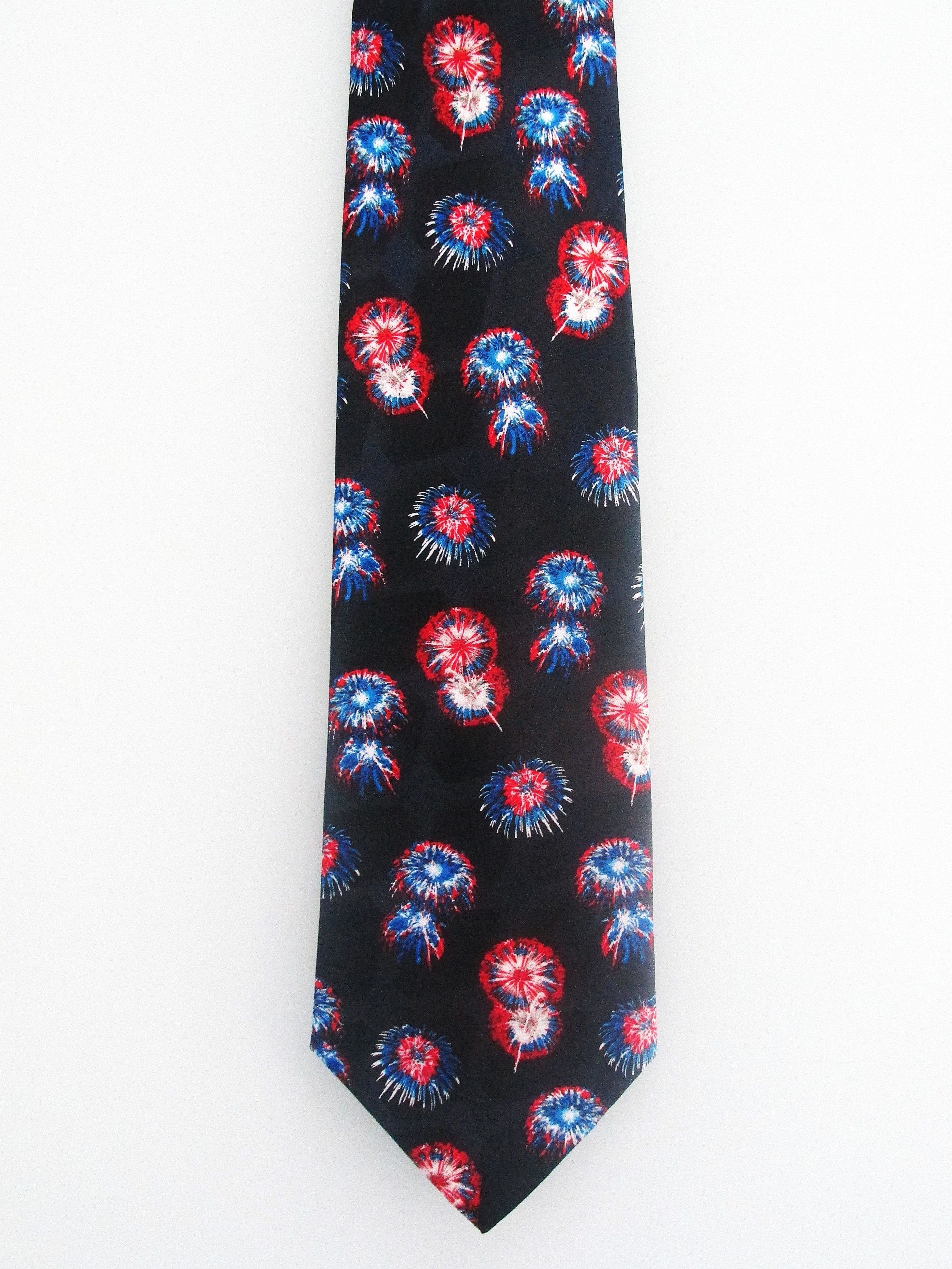 Other Fourth of July Fireworks/Patriotic Men's Tie Size ONE SIZE - 2 Thumbnail