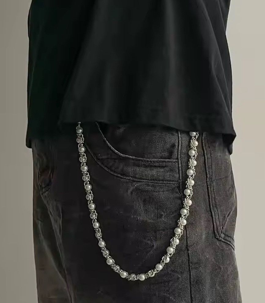 Jewelry Imitation Pearl Wallet chain Size ONE SIZE - 1 Thumbnail