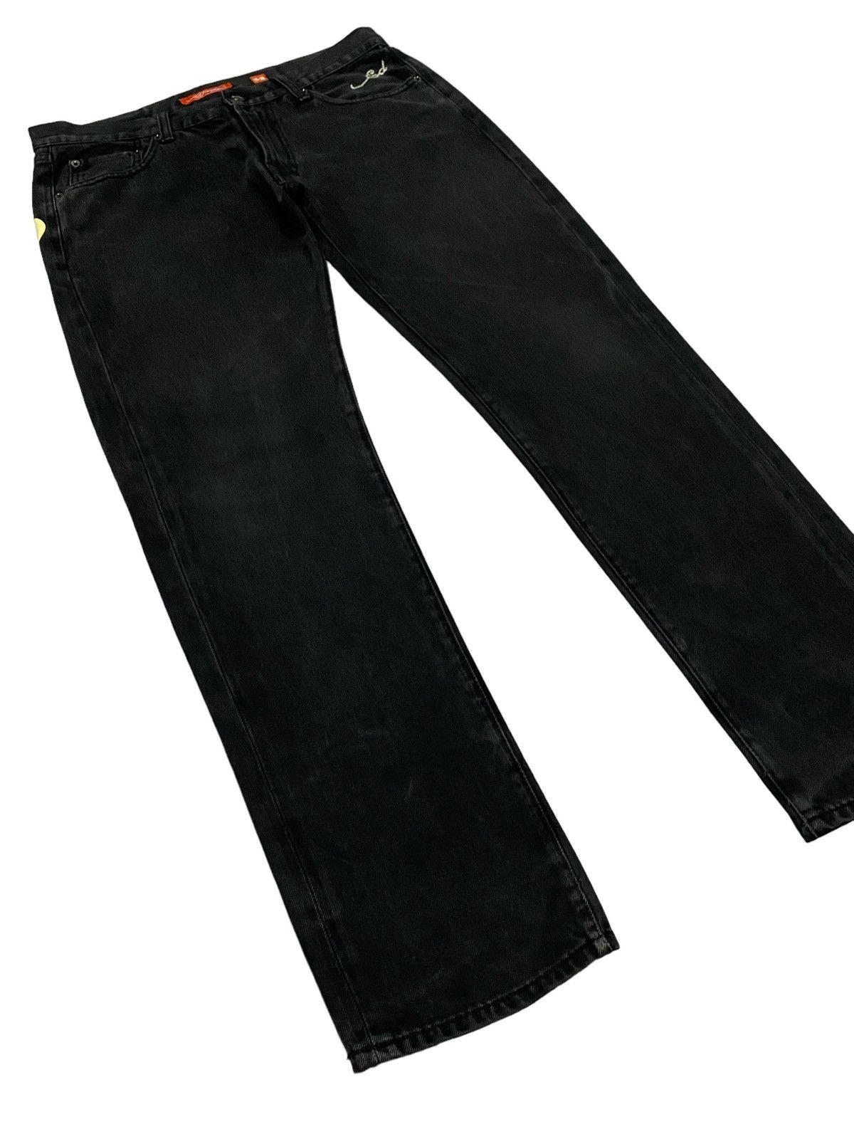 Christian Audigier × Ed Hardy Ed Hardy By Christian Audigier 2010 Embroidered Denim Pants Size US 32 / EU 48 - 22 Thumbnail