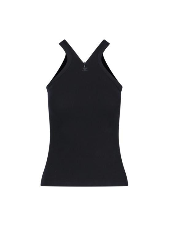 Courreges COURREGES Women Tops 324JDE079JS0121 9999 Black Size L / US 10 / IT 46 - 1 Thumbnail