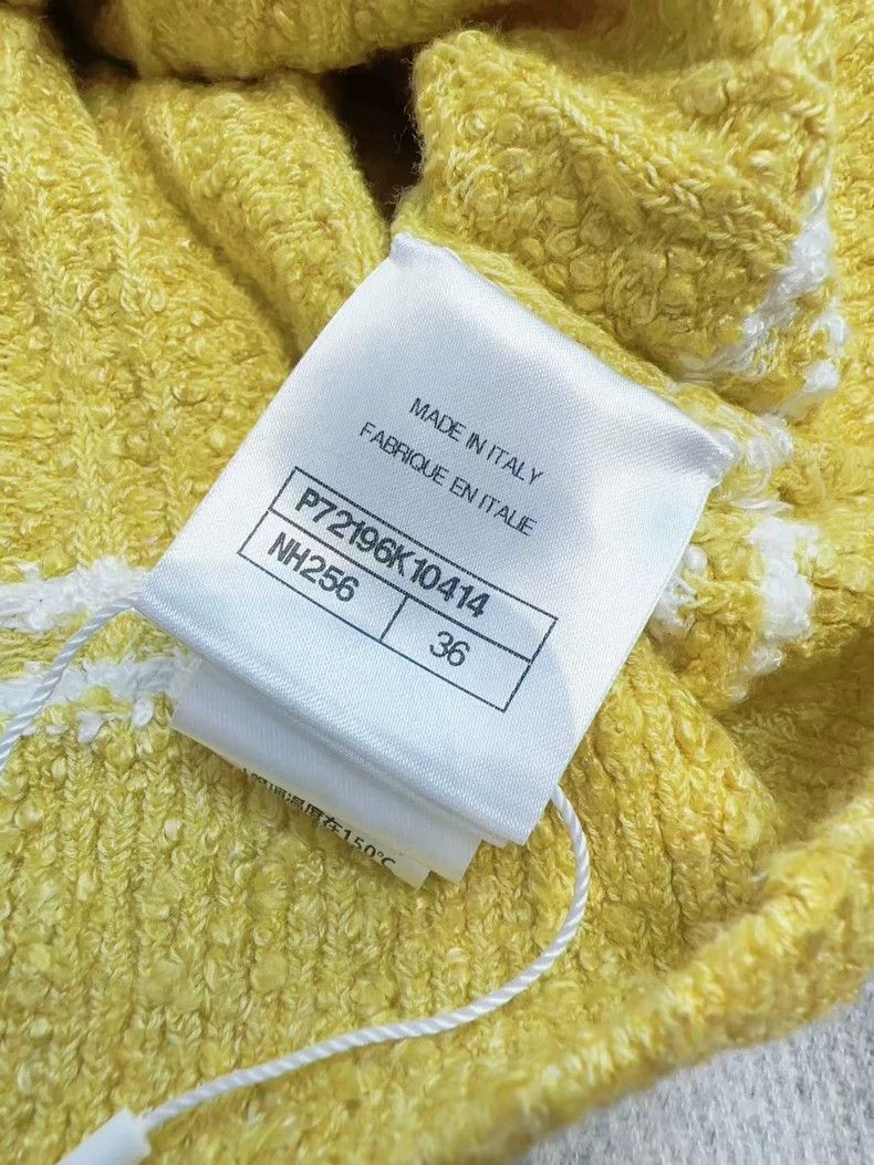 Chanel Chanel Chick yellow knitted vest Size XS / US 0-2 / IT 36-38 - 5 Thumbnail