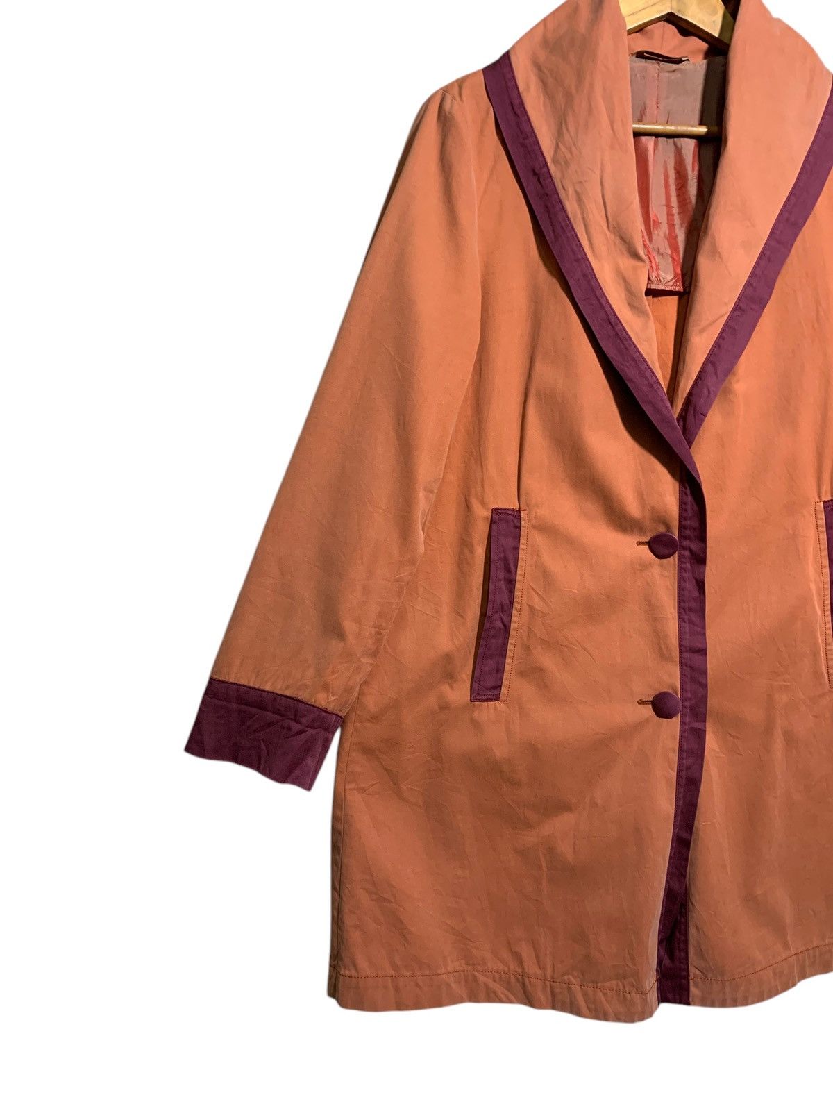 Romeo Gigli 🔥ROMEO GIGLI ORANGE BRICKS JACKETS Size M / US 6-8 / IT 42-44 - 2 Thumbnail