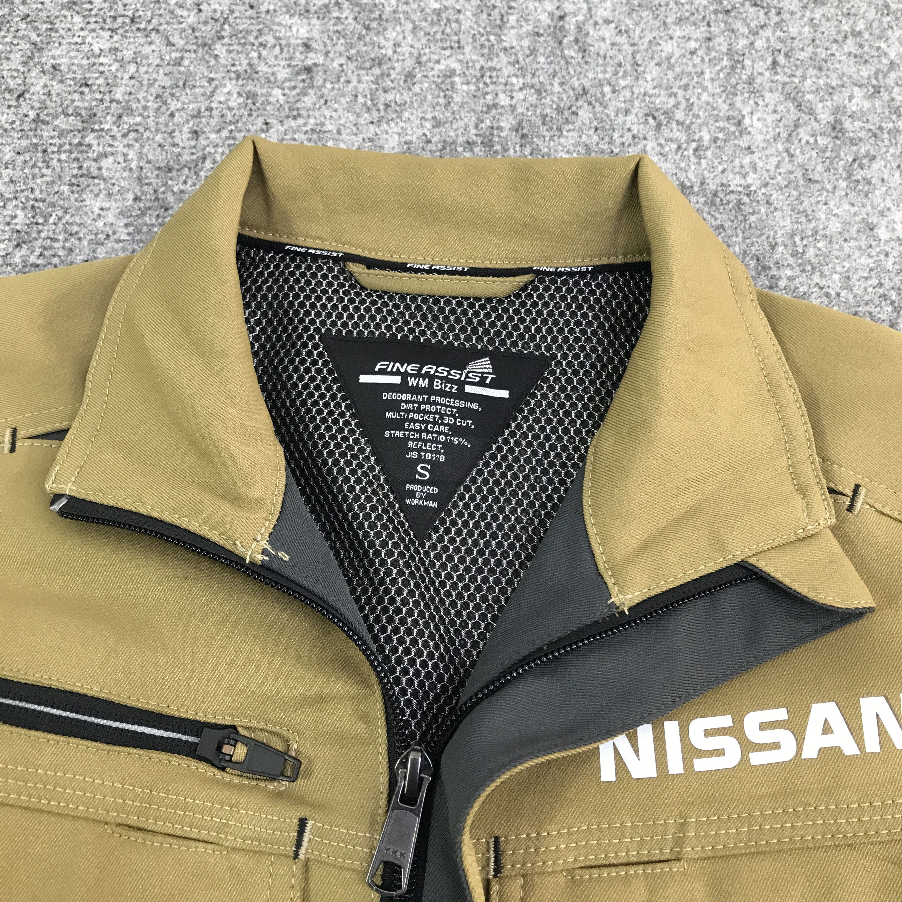 Japanese Brand Nissan racing Custom Worker Uniform jacket K114B9 Size US XS / EU 42 / 0 - 5 Thumbnail