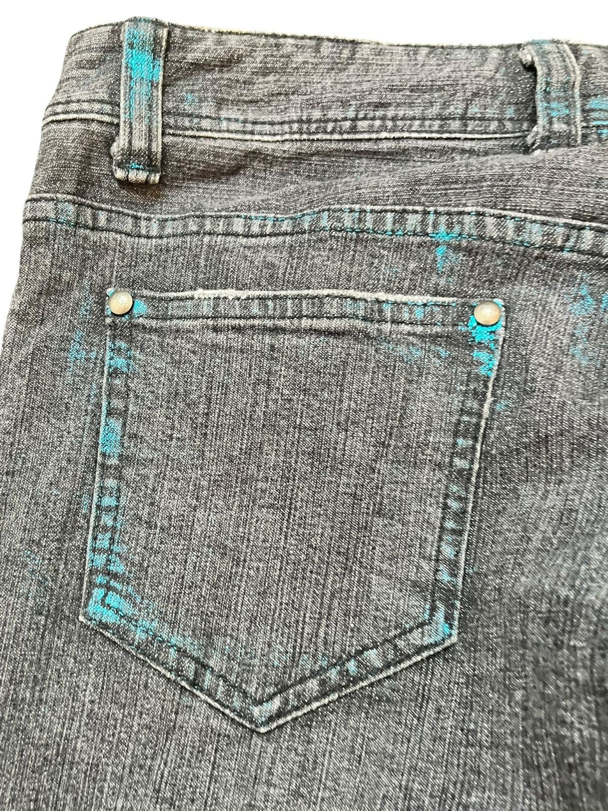 5351 POUR LES HOMMES Vintage 5351 Pour Les Homme Skinny Blue Essence Denim Size US 29 - 8 Thumbnail