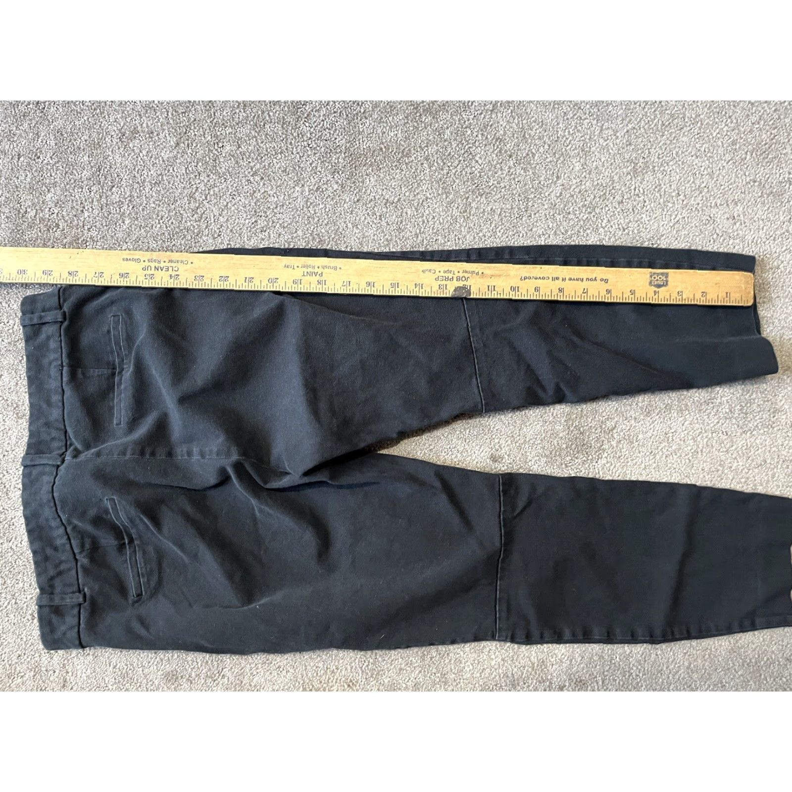 Vintage J. Crew Winnie Dress Pants Women's Size 8 Black Slimming Cotton Regular Fit Size 30" / US 8 / IT 44 - 6 Thumbnail