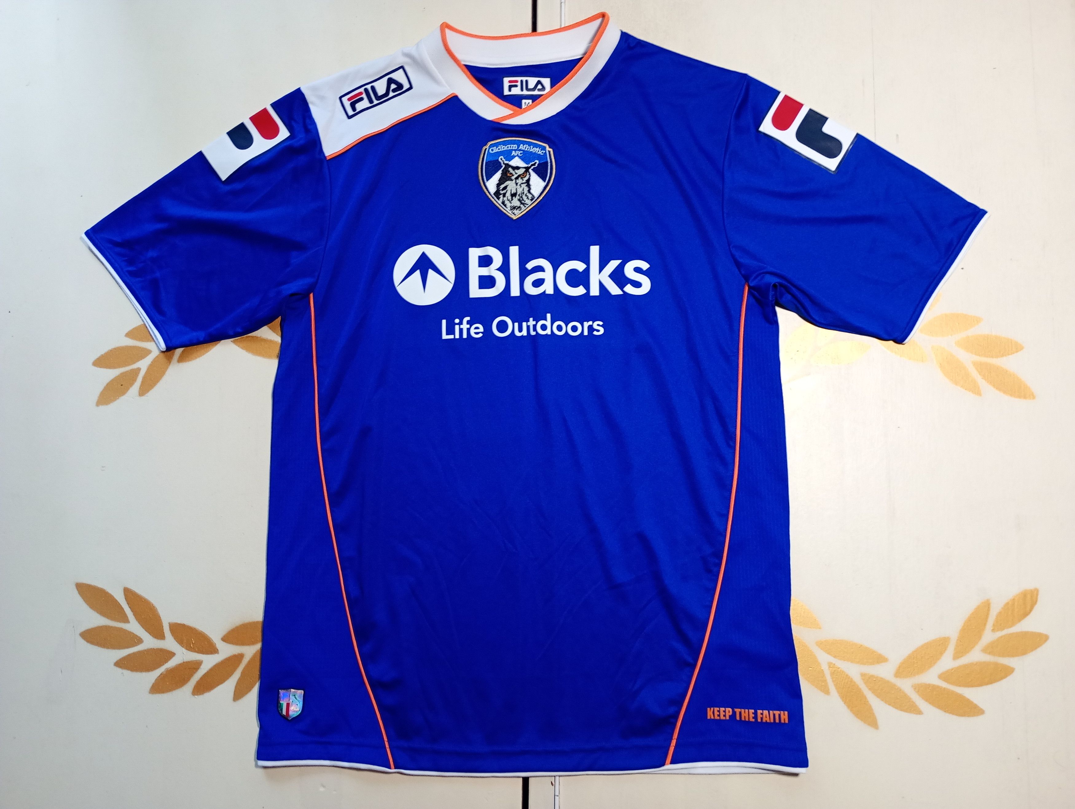 Fila Fila Oldham Athletic FC Home Jersey 2013-2014 Size US M / EU 48-50 / 2 - 2 Thumbnail