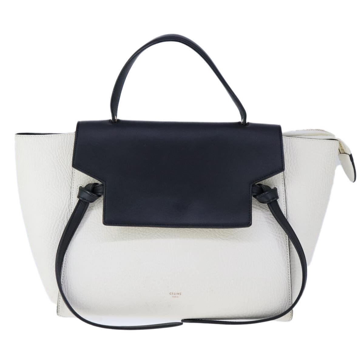 Celine Celine Bicolor Belt Bag Leather Size ONE SIZE - 1 Thumbnail