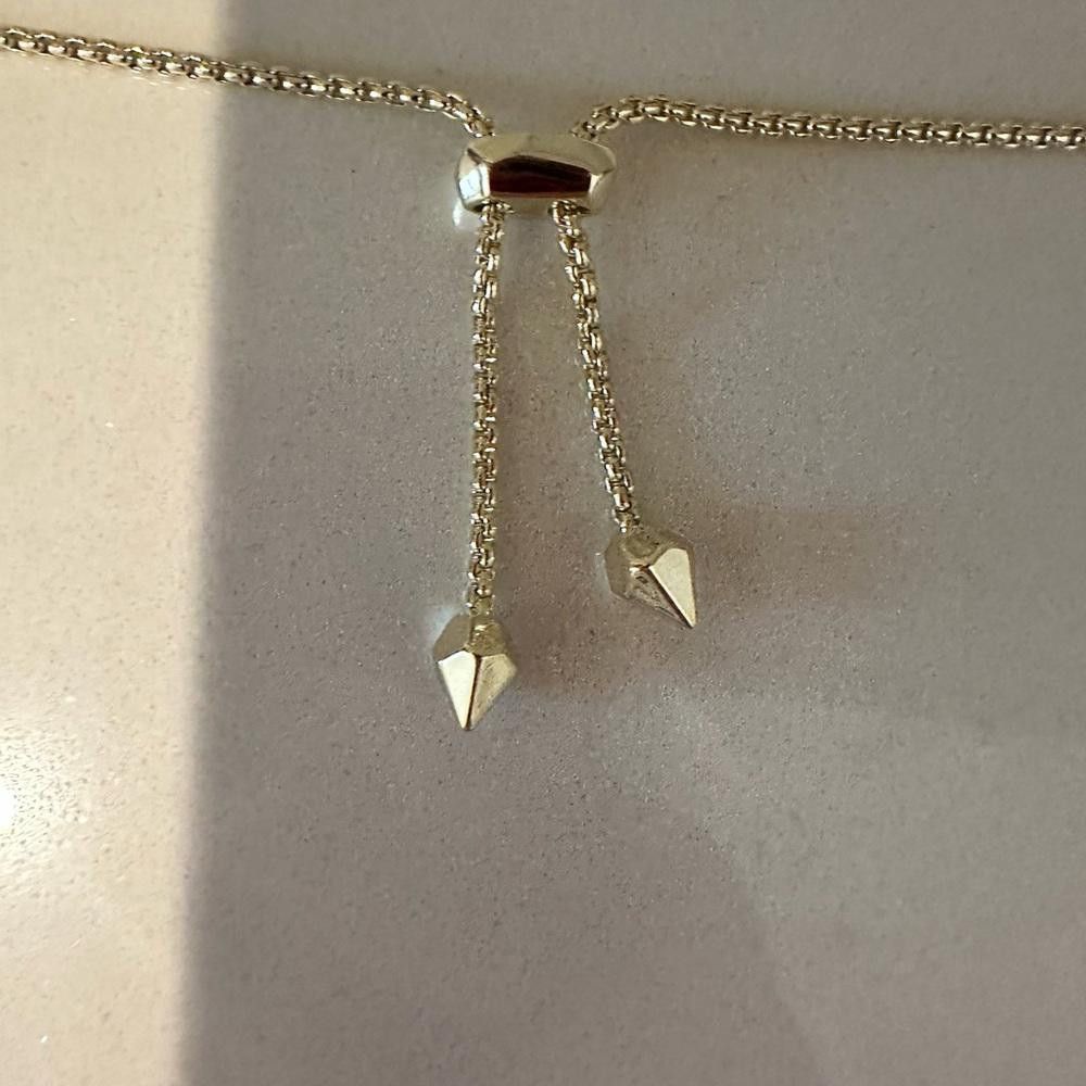 Kendra Scott Kendra Scott Reid Coral Pendant Gold Chain Long Necklace Size ONE SIZE - 4 Thumbnail