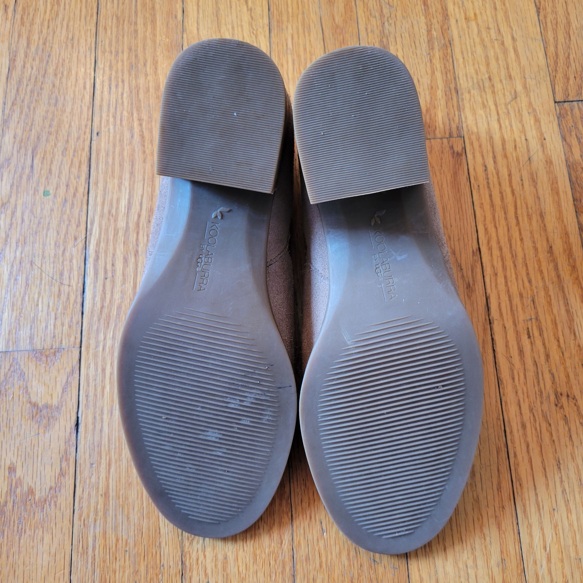 Ugg Koolaburra UGG Open Toe Suede Booties Buckle Strap 6.5 Heele Size US 6.5 / IT 36.5 - 3 Thumbnail