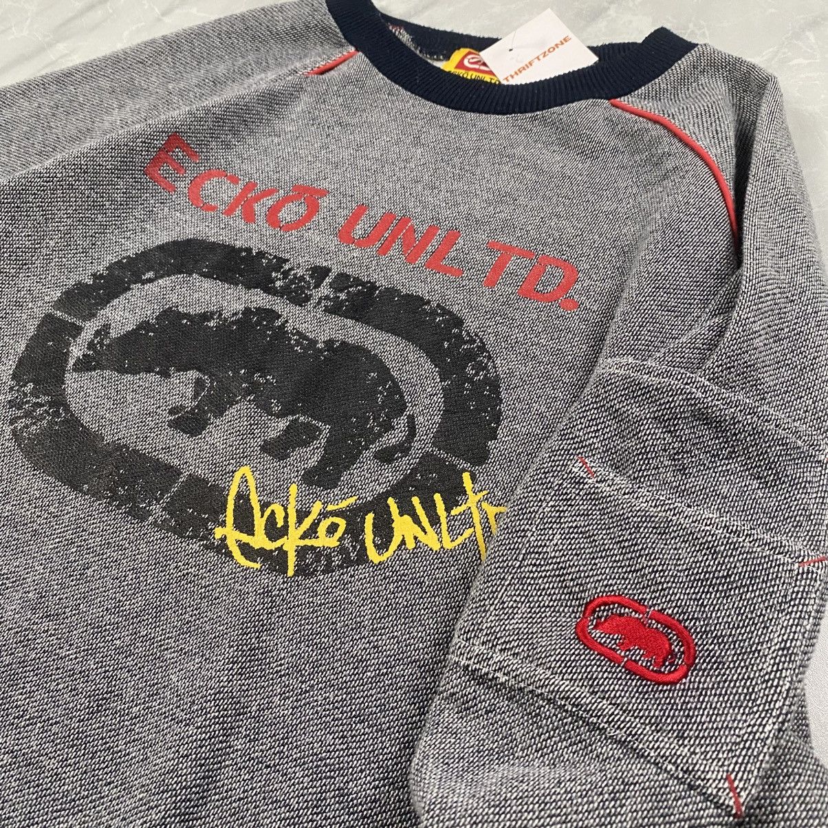 Ecko Unltd. Vintage y2k Ecko Unltd HipHop Bboy Crewneck Size US L / EU 52-54 / 3 - 4 Thumbnail