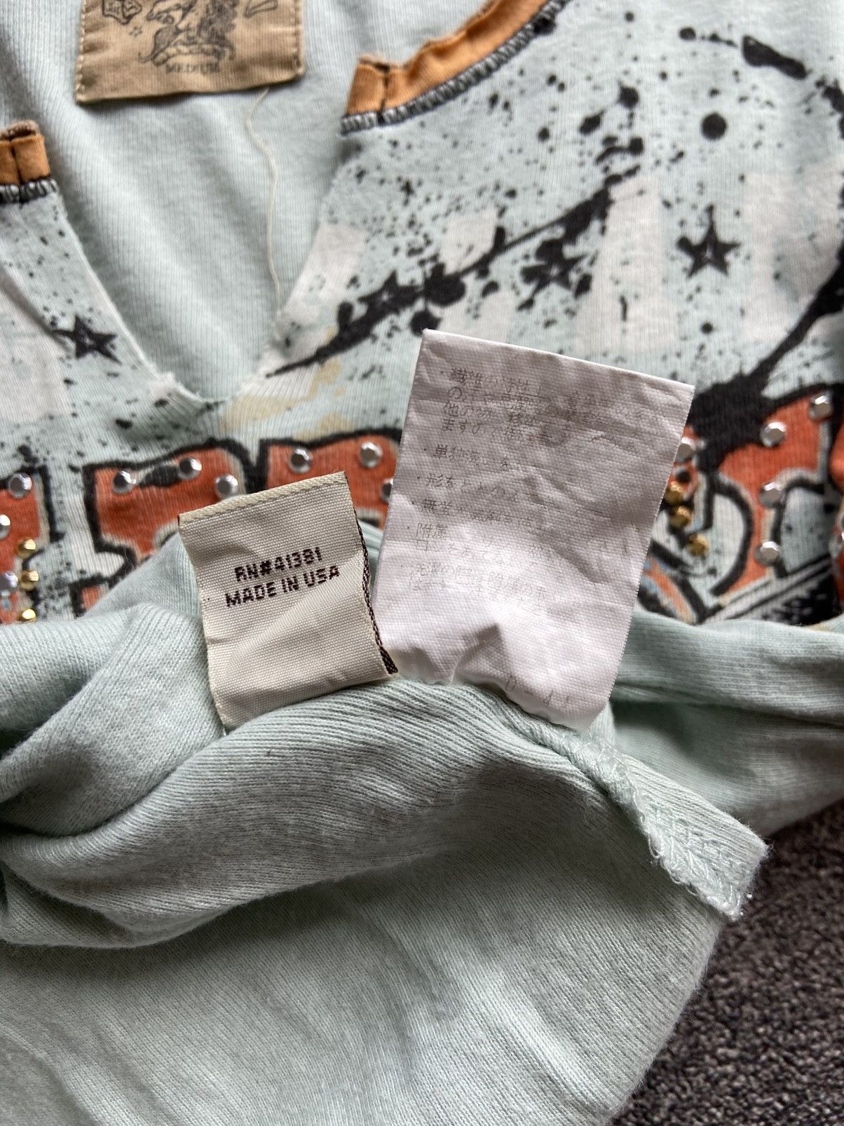 If Six Was Nine Vintage Cold Rush Outlaws Skinny Minnie Longsleeve Size M / US 6-8 / IT 42-44 - 12 Thumbnail