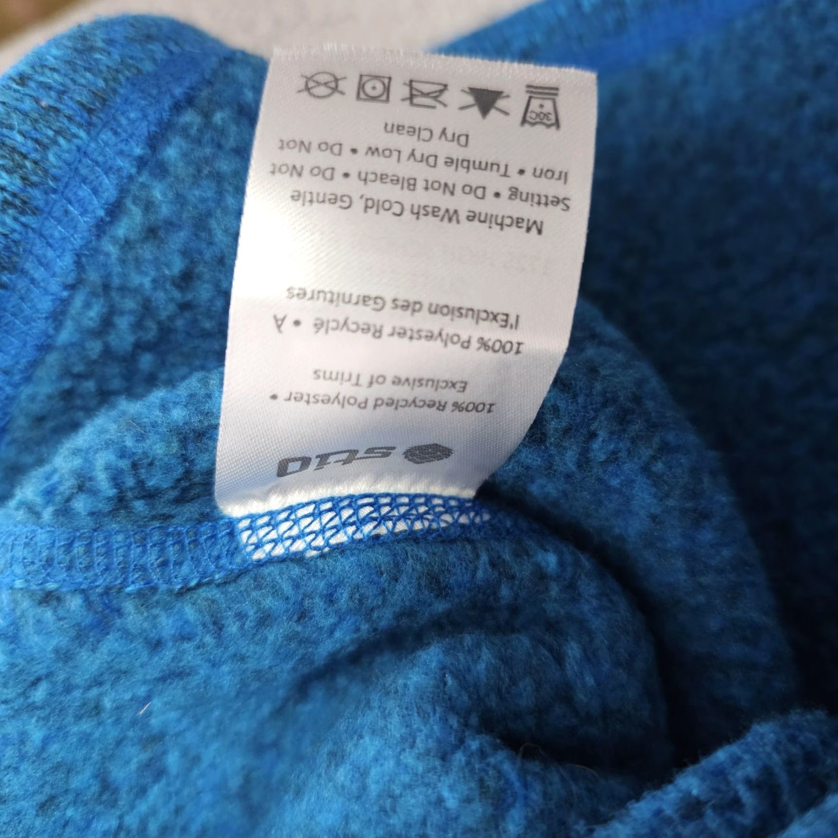 Vintage VINTAGE Stio Fleece Pullover Mens Small Blue Heathered 1/4 Zip Pocket Outdoor Sweater Size US S / EU 44-46 / 1 - 4 Thumbnail