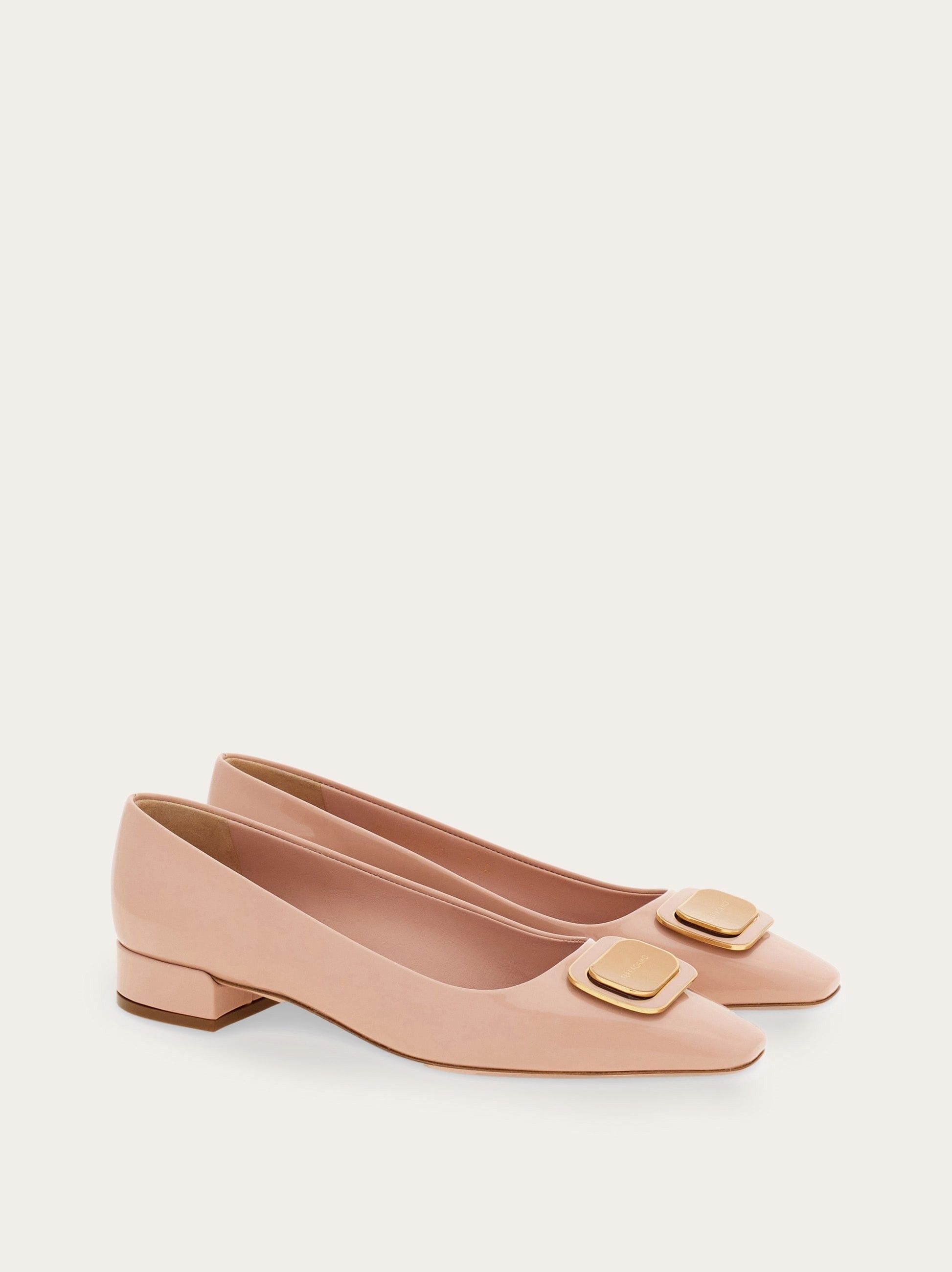 Salvatore Ferragamo o1y0426 Ballet Flats in Blush Size US 6 / IT 36 - 2 Thumbnail