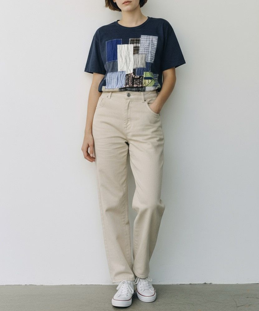 Junya Watanabe Junya watanabe cdg man AD2015 patchwork tee Size US M / EU 48-50 / 2 - 2 Thumbnail