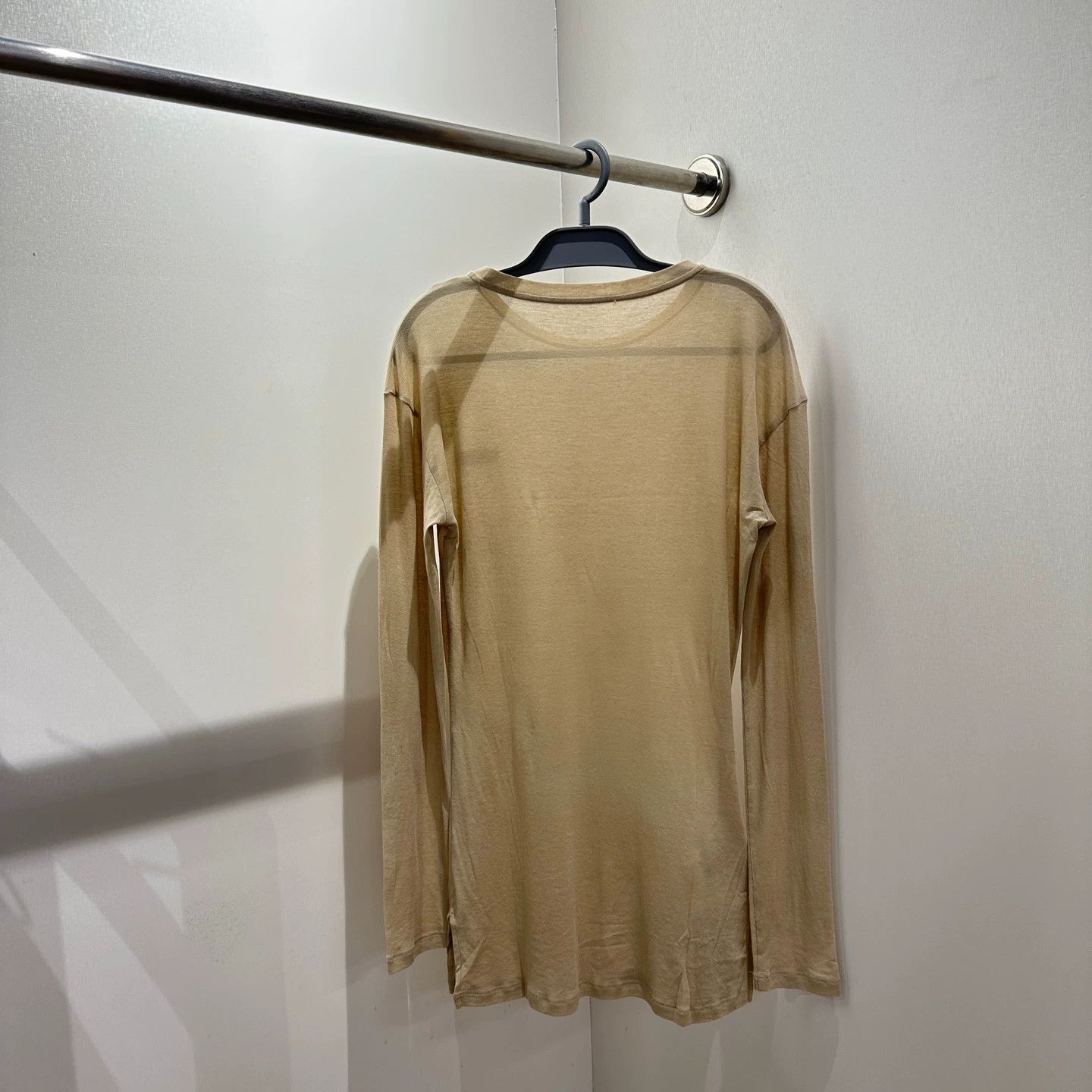 Miu Miu MIU MIU may514 logo lettering cotton base layer S Size S / US 4 / IT 40 - 2 Thumbnail