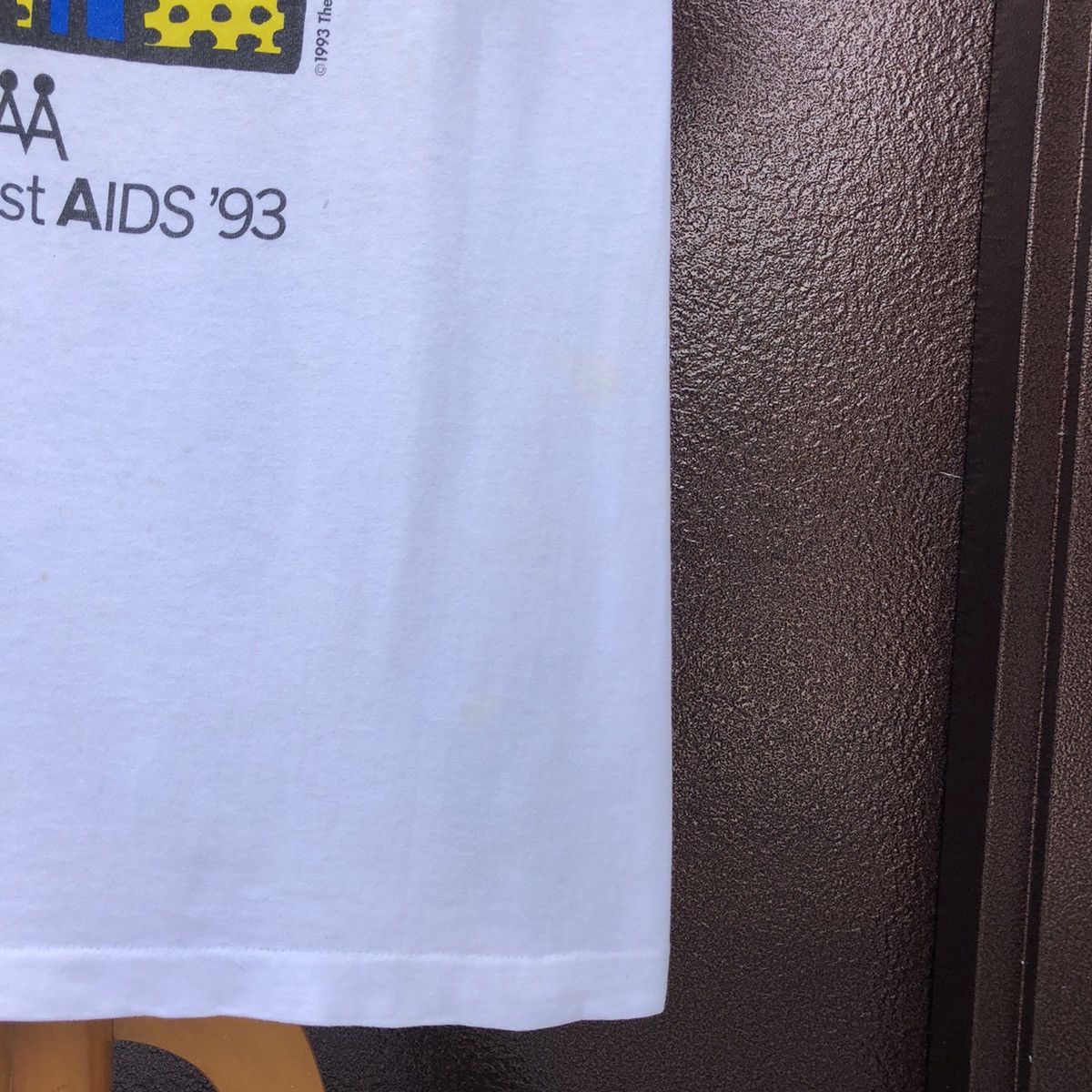 Keith Haring Vintage 90’s Keith Haring Pop art aids Tee Size US M / EU 48-50 / 2 - 6 Thumbnail