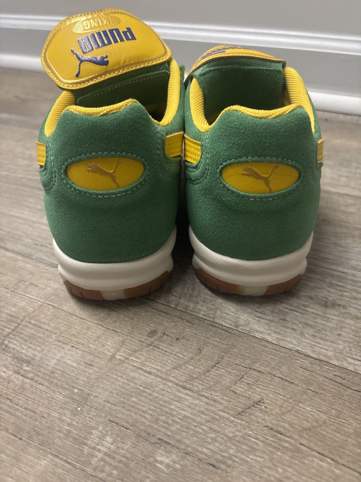 Puma Puma king indoor royalty ‘archive green yellow sizzle’ Size US 13 / EU 46 - 4 Thumbnail