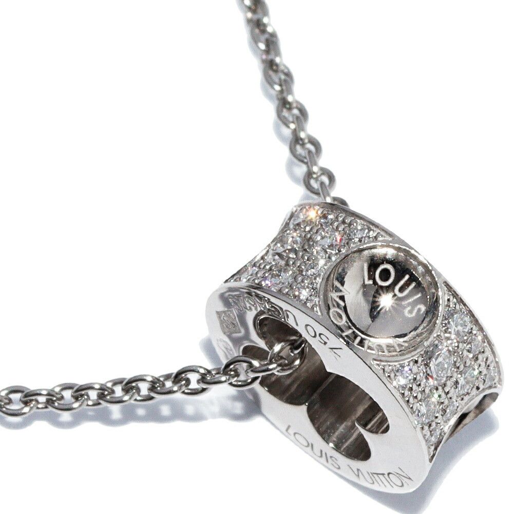 Louis Vuitton Louis Vuitton Louis Vuitton Empreinte Au750 Diamond Necklace Precious Metal Necklace Q93127 DUTY FREE for USA Size ONE SIZE - 1 Thumbnail