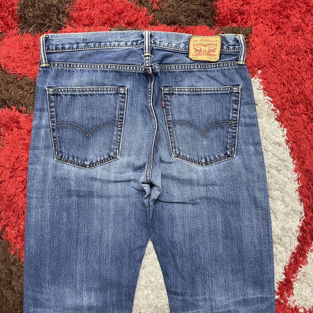 Levi's Vintage Clothing 🔥Vintage Levis 513 Stoned Washed Distress Denim Jeans Size US 32 / EU 48 - 5 Thumbnail