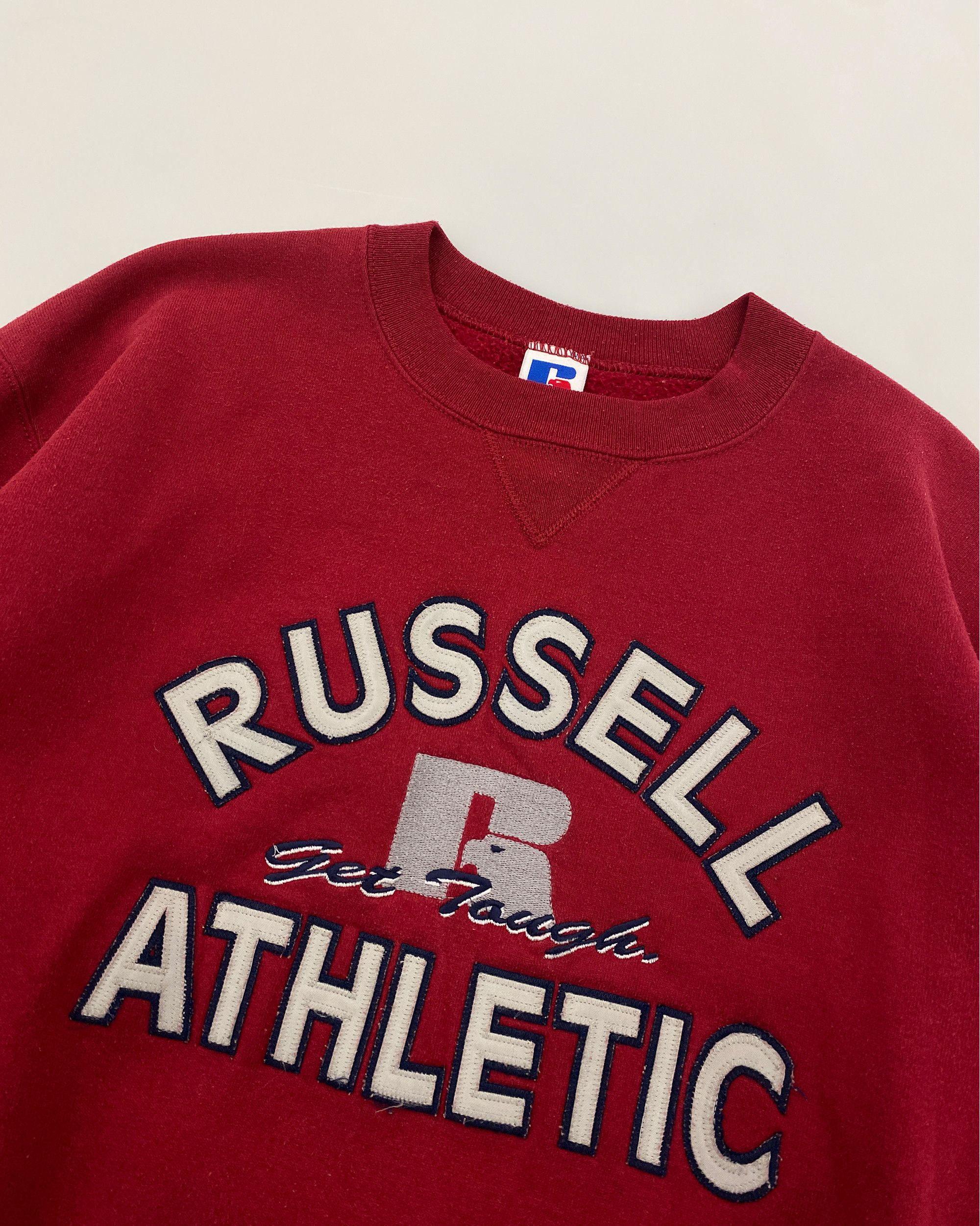 Russell Athletic 1990s Made in USA Embroidered Logo Crewneck Size US M / EU 48-50 / 2 - 4 Thumbnail