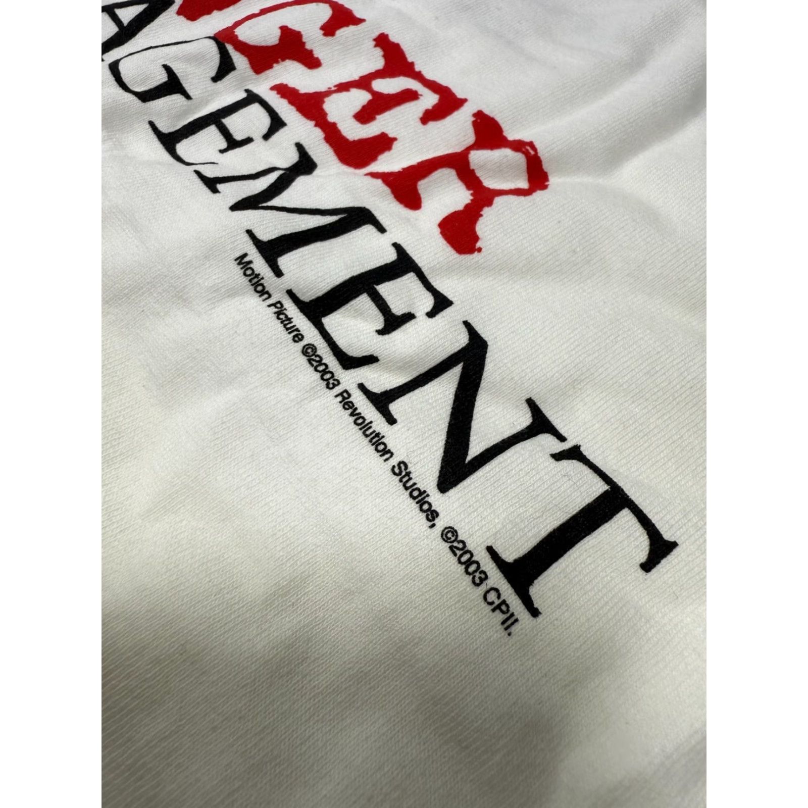 Vintage VINTAGE 2003 ADAM SANDLER ANGER MANAGEMENT T-SHIRT Large White Movie Mens Size US L / EU 52-54 / 3 - 4 Thumbnail