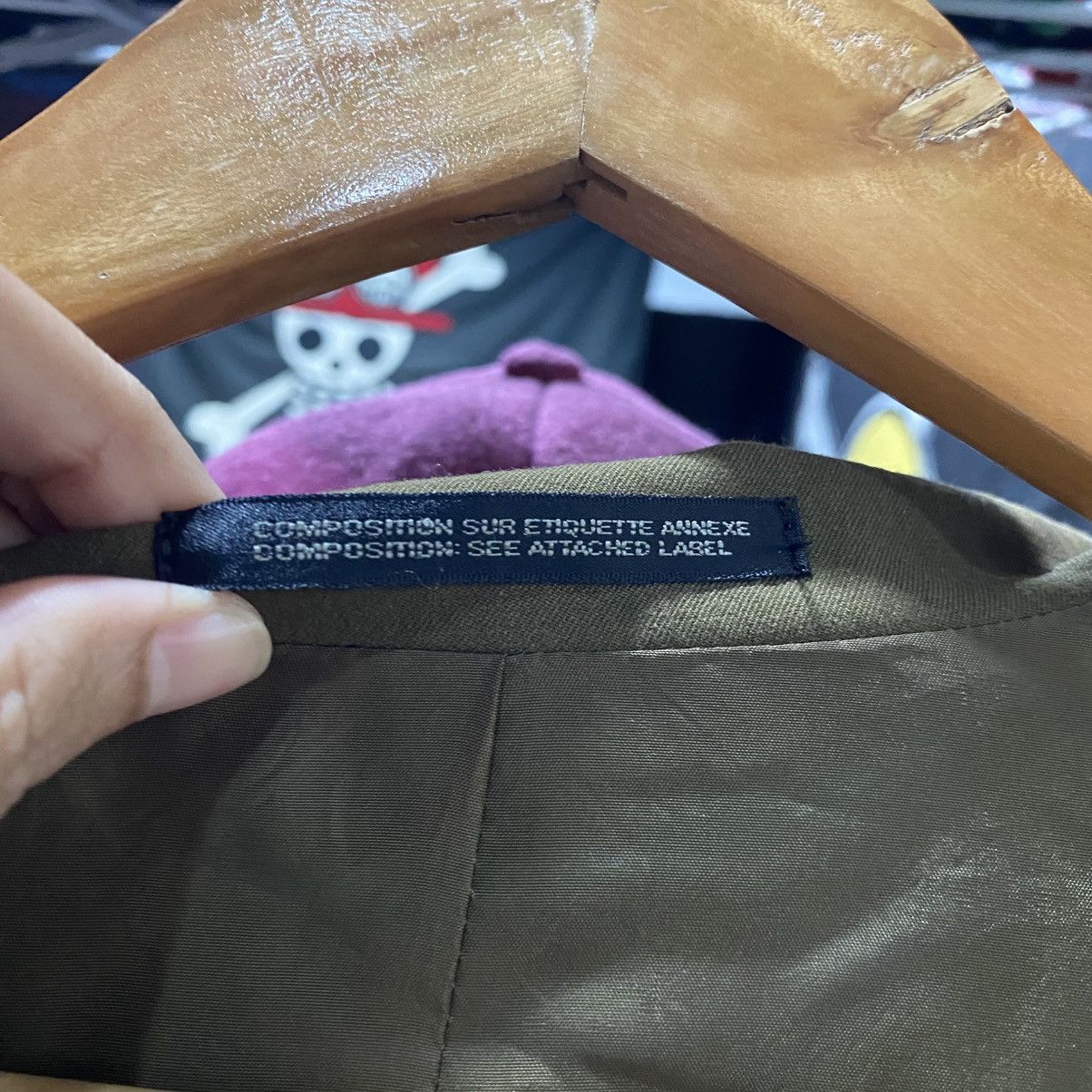 Y's for Men × Yohji Yamamoto × Yves Saint Laurent Yohji Yamamoto Japanese Brand Trench Coat Jacket Size US L / EU 52-54 / 3 - 13 Thumbnail