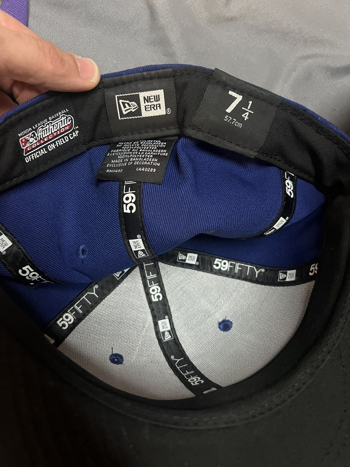 MLB × NFL × New Era New Era fitted hat lot of 5- 7 3/8 and 7 1/4 Size ONE SIZE - 14 Thumbnail