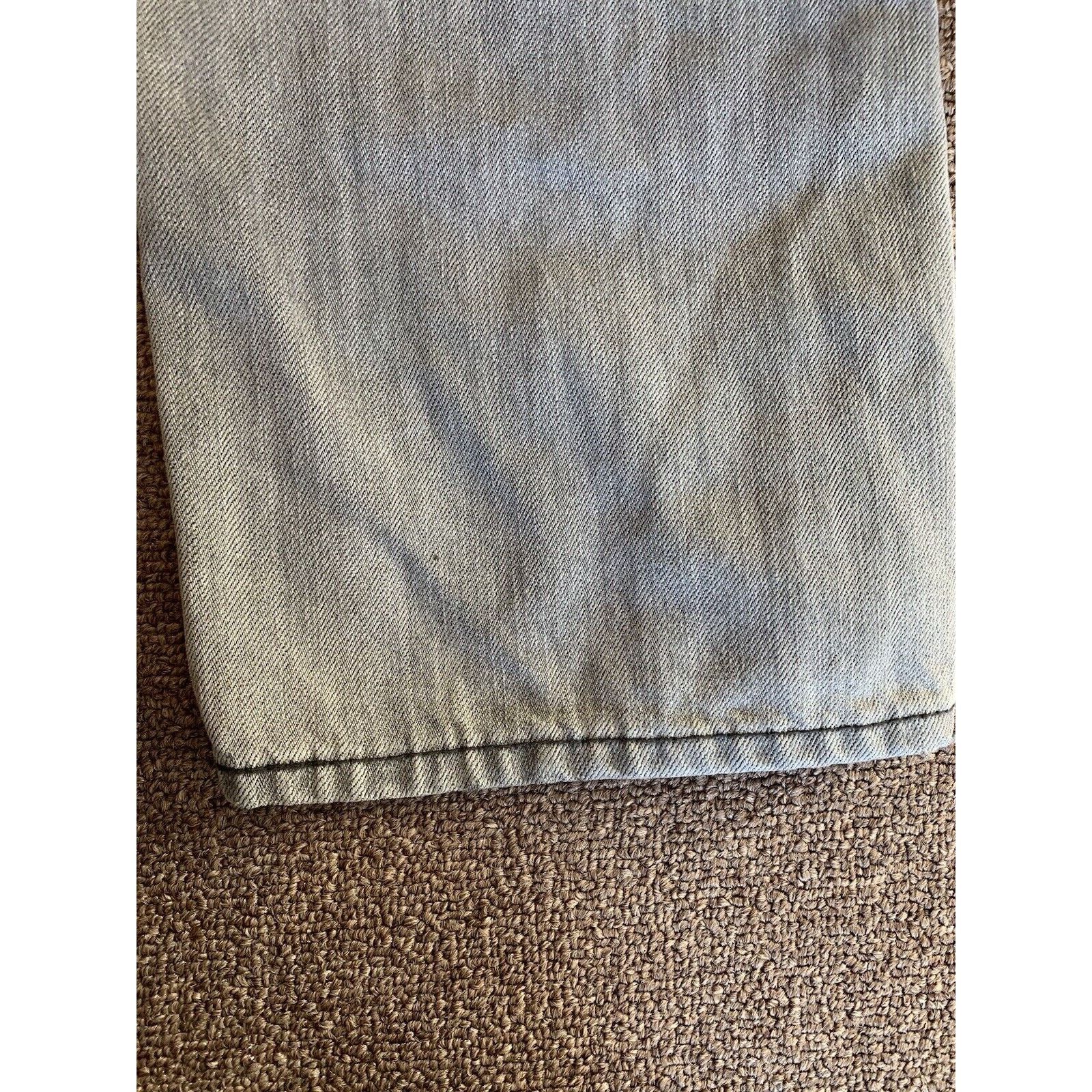 Levi's Levis 511 Jeans Men's 32X32 Gray Straight Leg Faded Wash Size US 32 / EU 48 - 4 Thumbnail