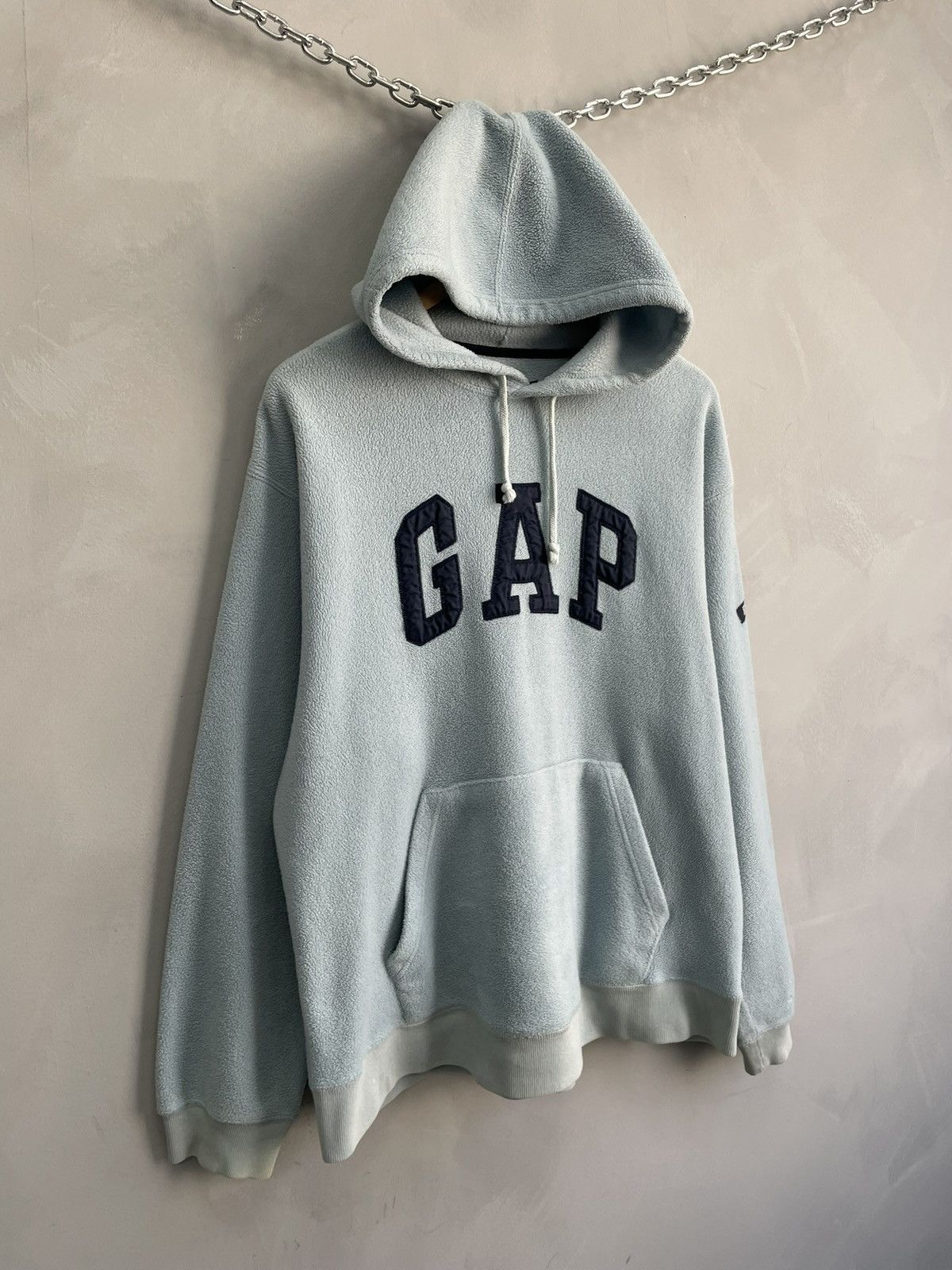 Gap Gap fleece retro hoodie Yeezy style y2k Size US L / EU 52-54 / 3 - 2 Thumbnail