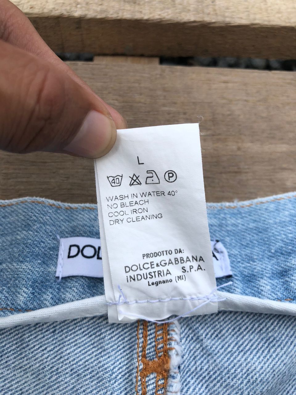Dolce & Gabbana D&G Dolce and Gabbana Denim Jeans Size US 33 - 4 Thumbnail