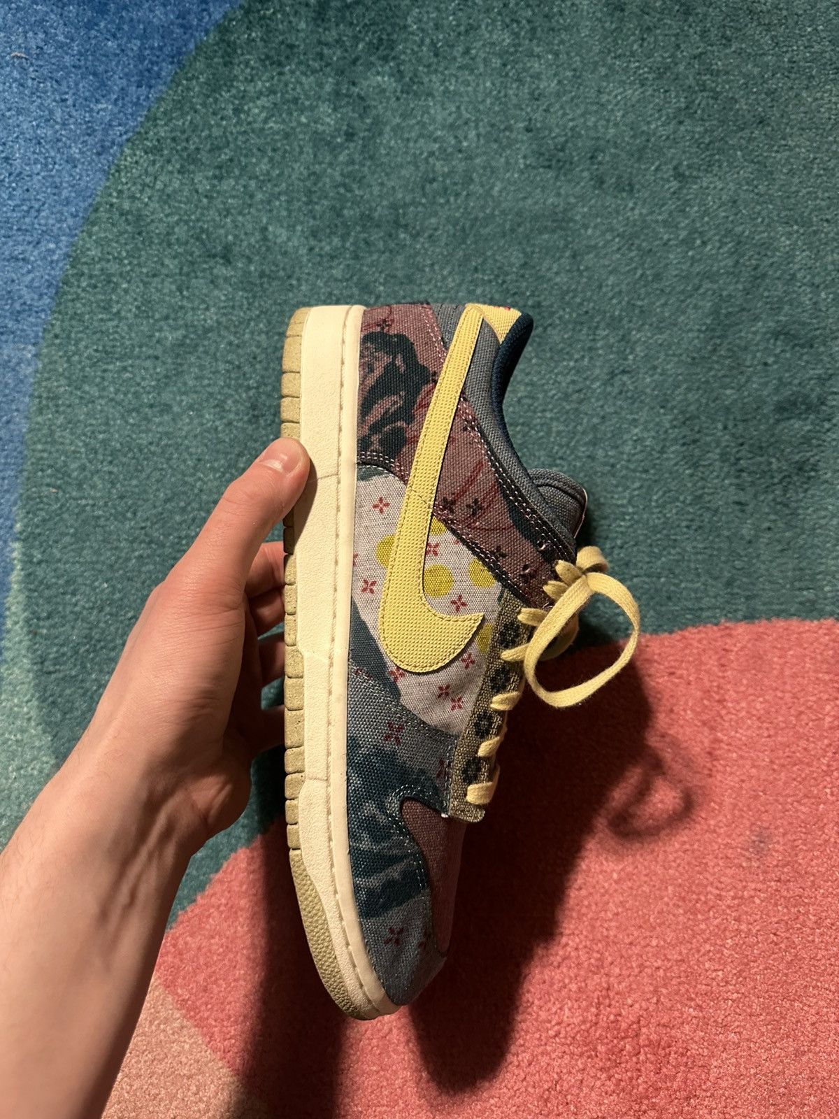 Nike Nike Dunk Low Community Garden Size US 11 / EU 44 - 4 Thumbnail