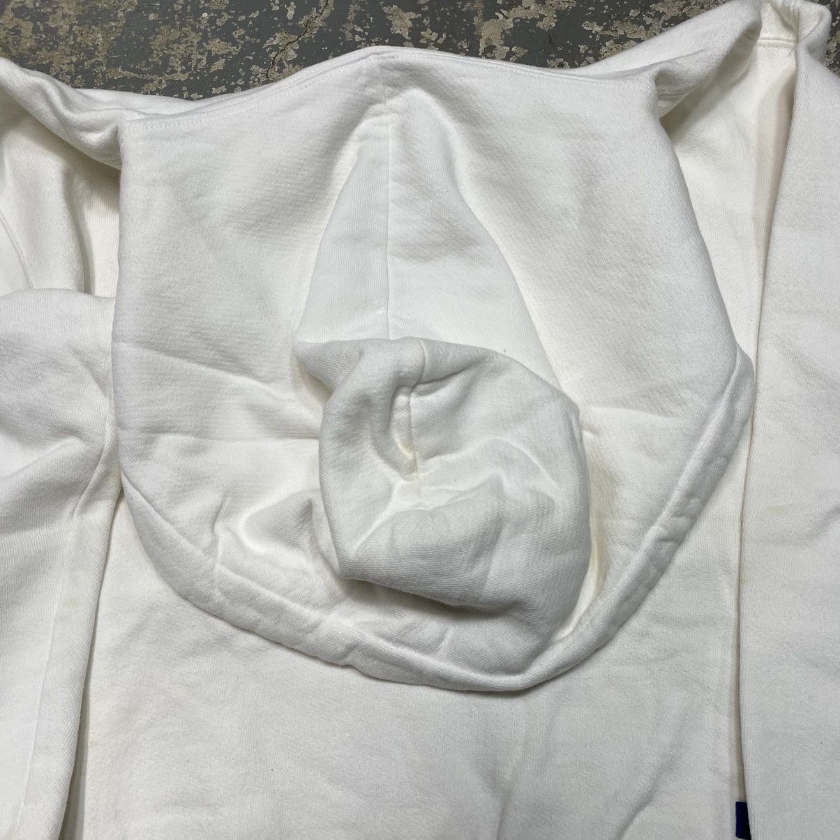 Russell Athletic × Vintage Vintage Russell Athletic White Blank Boxy Hoodie USA Size US M / EU 48-50 / 2 - 10 Thumbnail