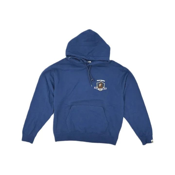 Bape BAPE Embroidered Logo Relaxed Hoodie Size US L / EU 52-54 / 3 - 1 Thumbnail