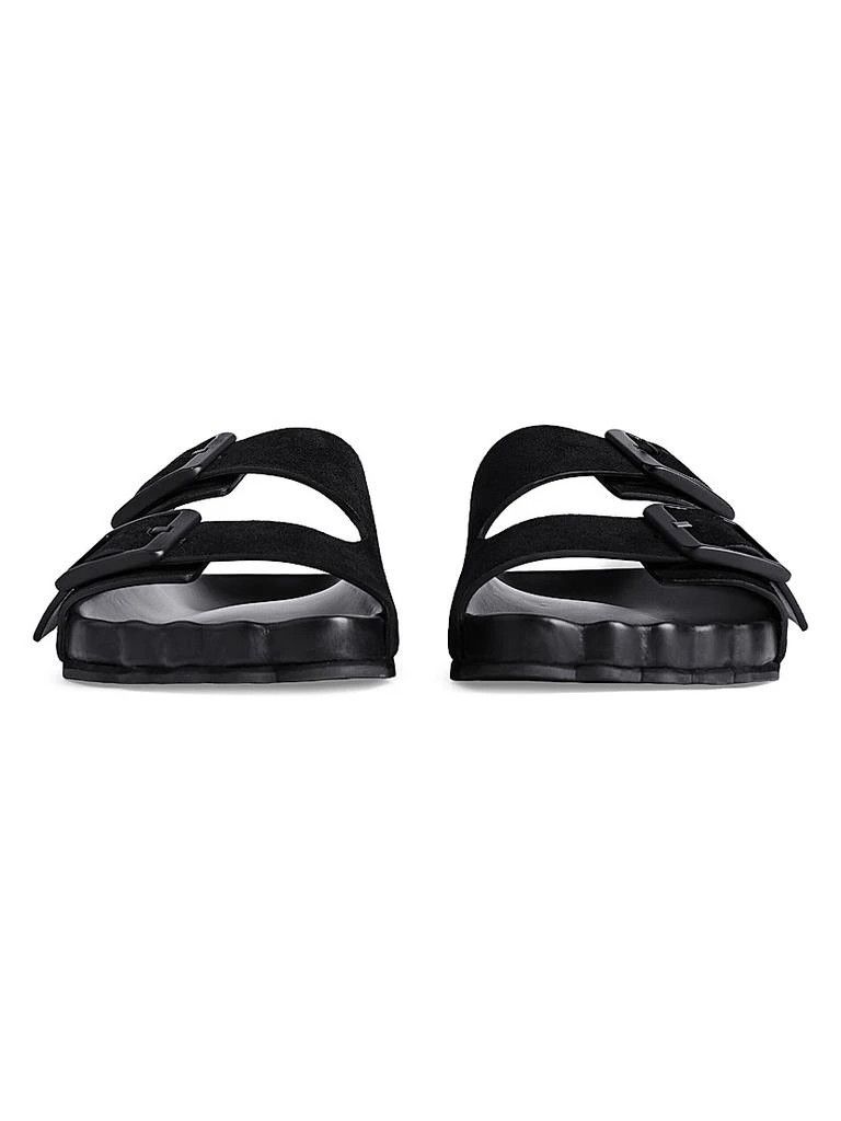 Balenciaga o1srvl11e0326 Sunday Sandals in Black Size US 7 / IT 37 - 2 Thumbnail