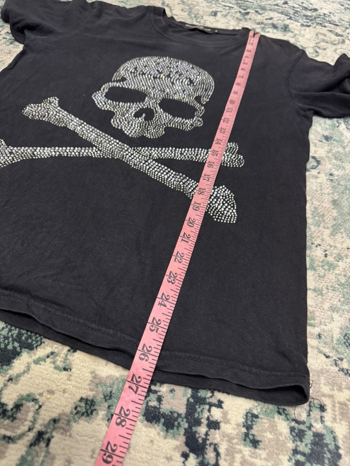 Japanese Brand MASTERMIND JAPAN SWAROWSKI SKULL SHIRT Size US M / EU 48-50 / 2 - 4 Thumbnail