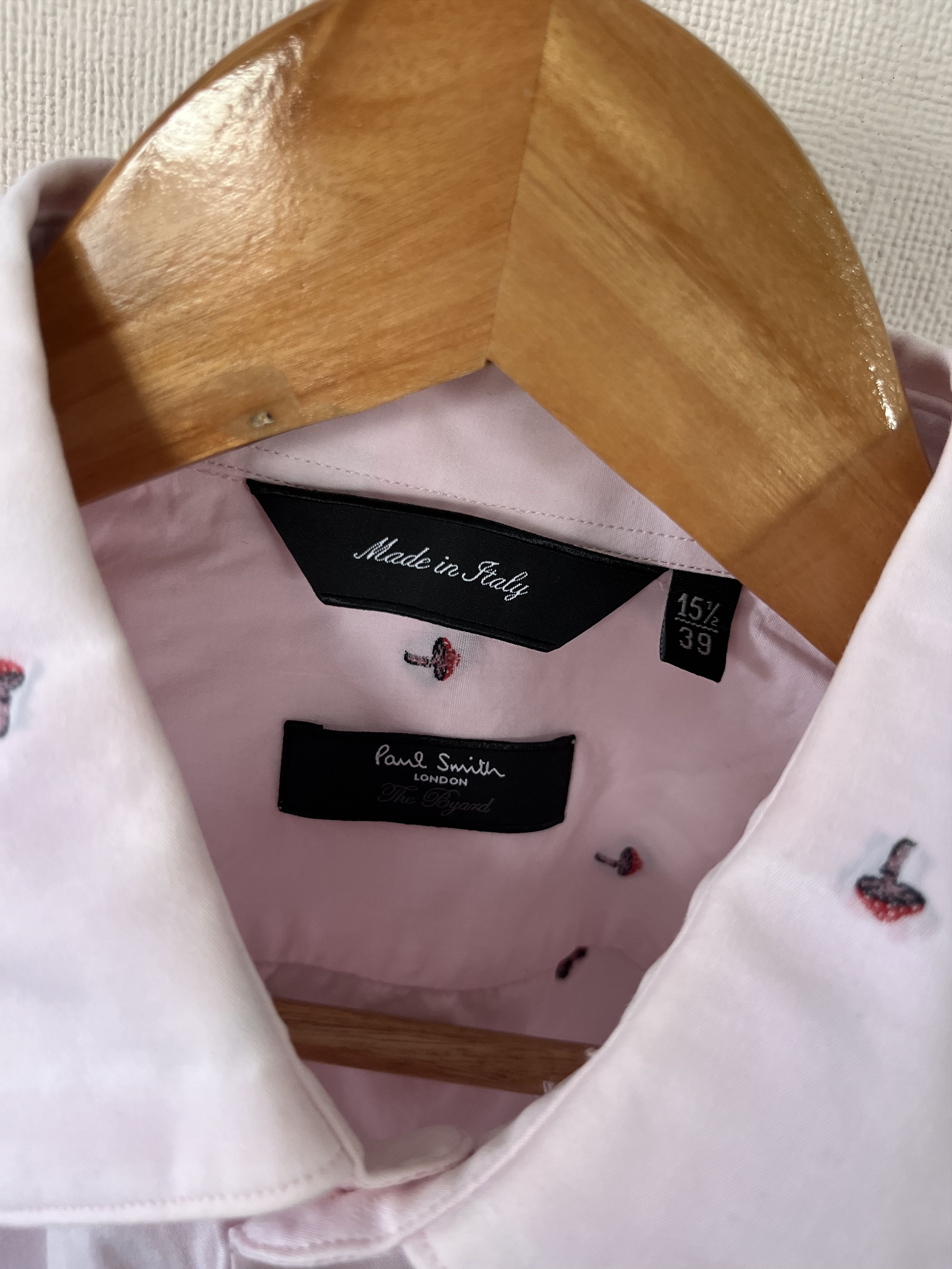Paul Smith Paul Smith London The Byard Mushroom Button Up Shirt Size US S / EU 44-46 / 1 - 7 Thumbnail