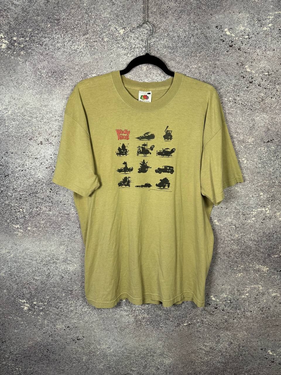 Cartoon Network × Fruit Of The Loom Wacky Races Hanna Barbera Vintage 2002 T-Shirt Large Size US L / EU 52-54 / 3 - 1 Thumbnail