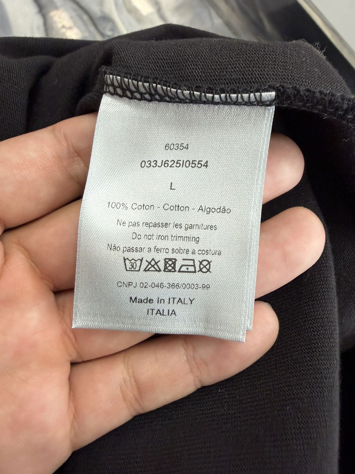 Dior Dior Stussy Logo Tee Black Size US L / EU 52-54 / 3 - 3 Thumbnail