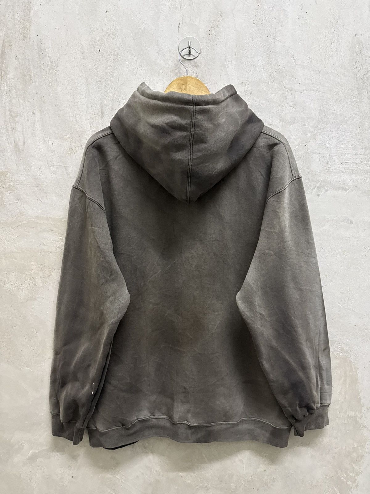 Vintage 2000s Savier Skater Grunge Punk Hoodie Size US L / EU 52-54 / 3 - 3 Thumbnail